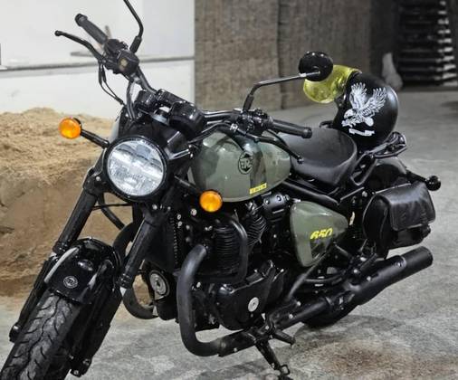 ROYAL ENFIELD SHOTGUN 650 DRILL GREEN 